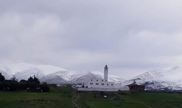 الثلج في مرقاقة معتمدية عمدون